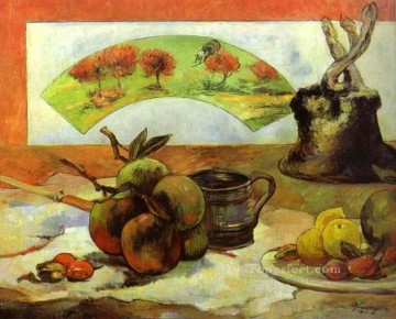  iv - Naturaleza muerta con abanico Postimpresionismo Primitivismo Paul Gauguin
